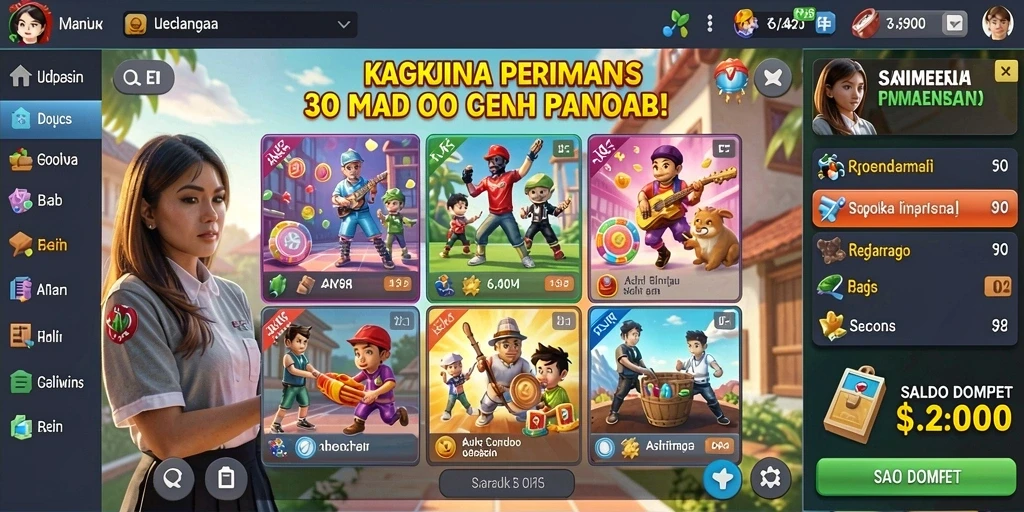 Tampilan utama aplikasi 567LUCK yang menarik dan informatif.