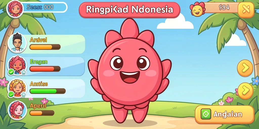 Tampilan antarmuka yang menarik dan mudah digunakan.