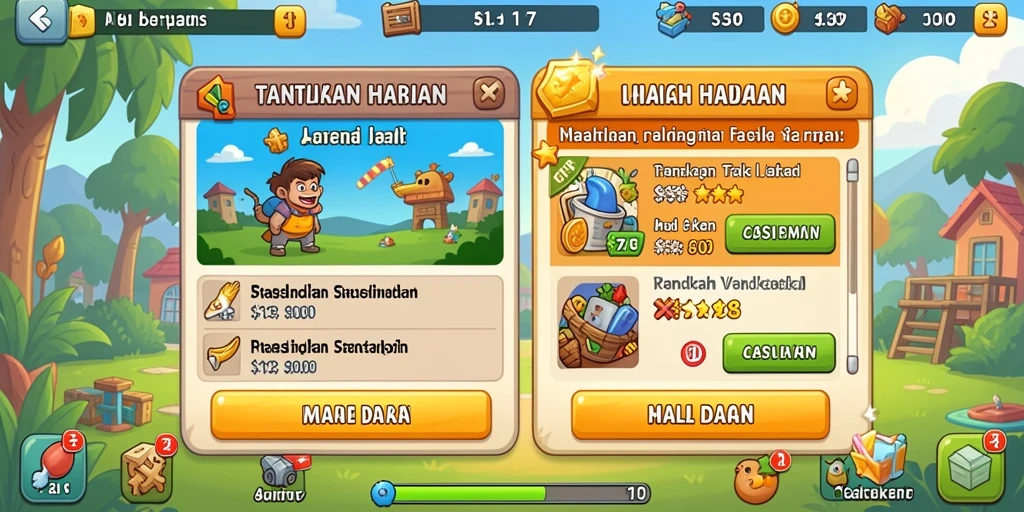 Tampilan antarmuka yang user-friendly.