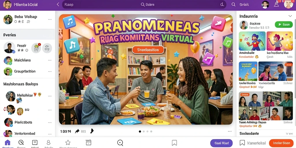 Tampilan antarmuka yang menawan dan mudah dipahami.