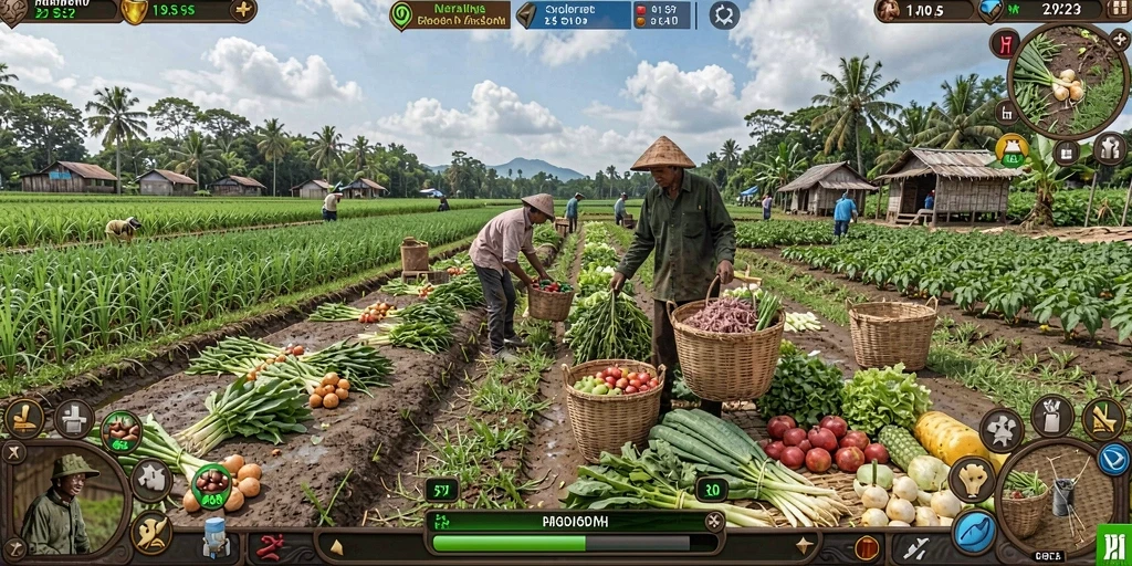 Tampilan antarmuka yang menarik dan modern.