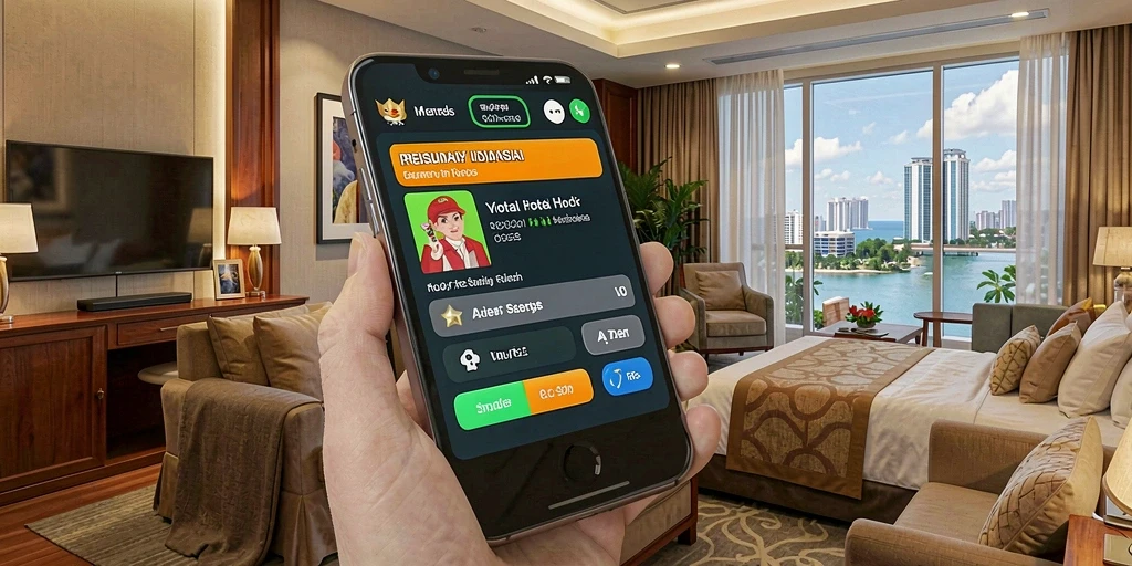 Screenshot menampilkan tampilan awal permainan MONTE77.