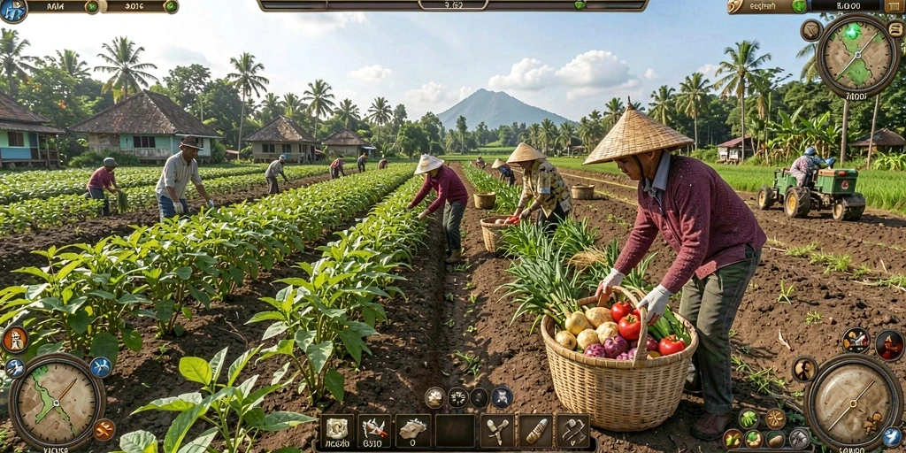 Tampilan antarmuka aplikasi PAKBOSTOGEL yang menarik.