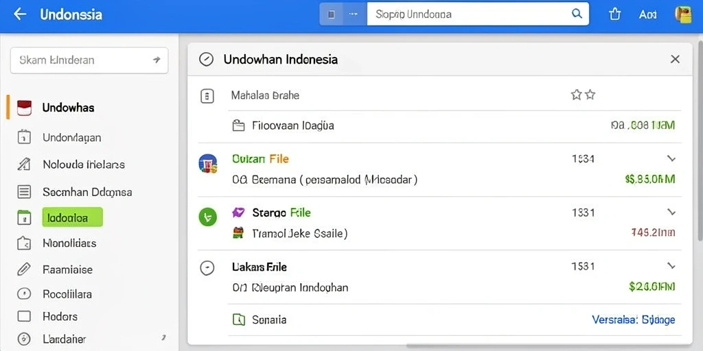 Tampilan antarmuka pengguna yang sederhana dan intuitif.