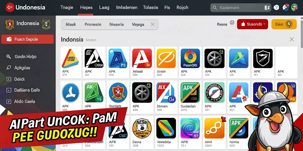 Tampilan antarmuka yang menarik dan user-friendly.