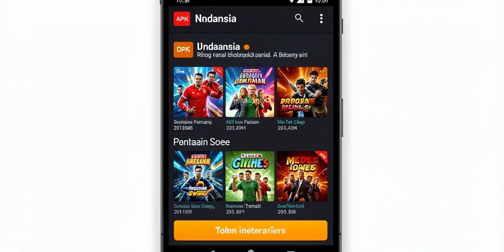 Tampilan antarmuka yang modern dan user-friendly.